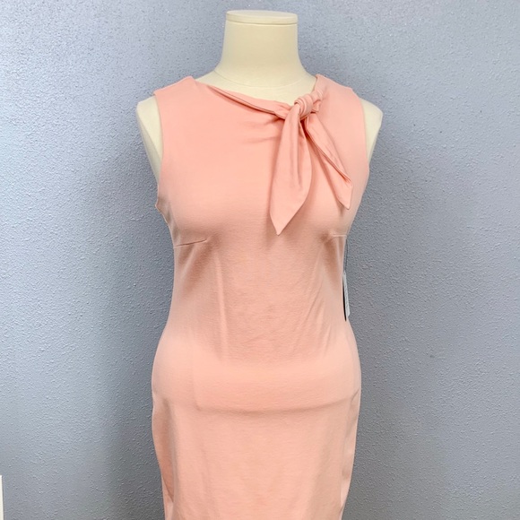 ⭐️sold ⭐️Eloquii Bodycon wiggle Dress in soft peach NWT 14 - Picture 4 of 7